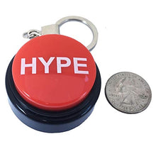 Load image into Gallery viewer, HYPE2Go: Keychain Hype Button